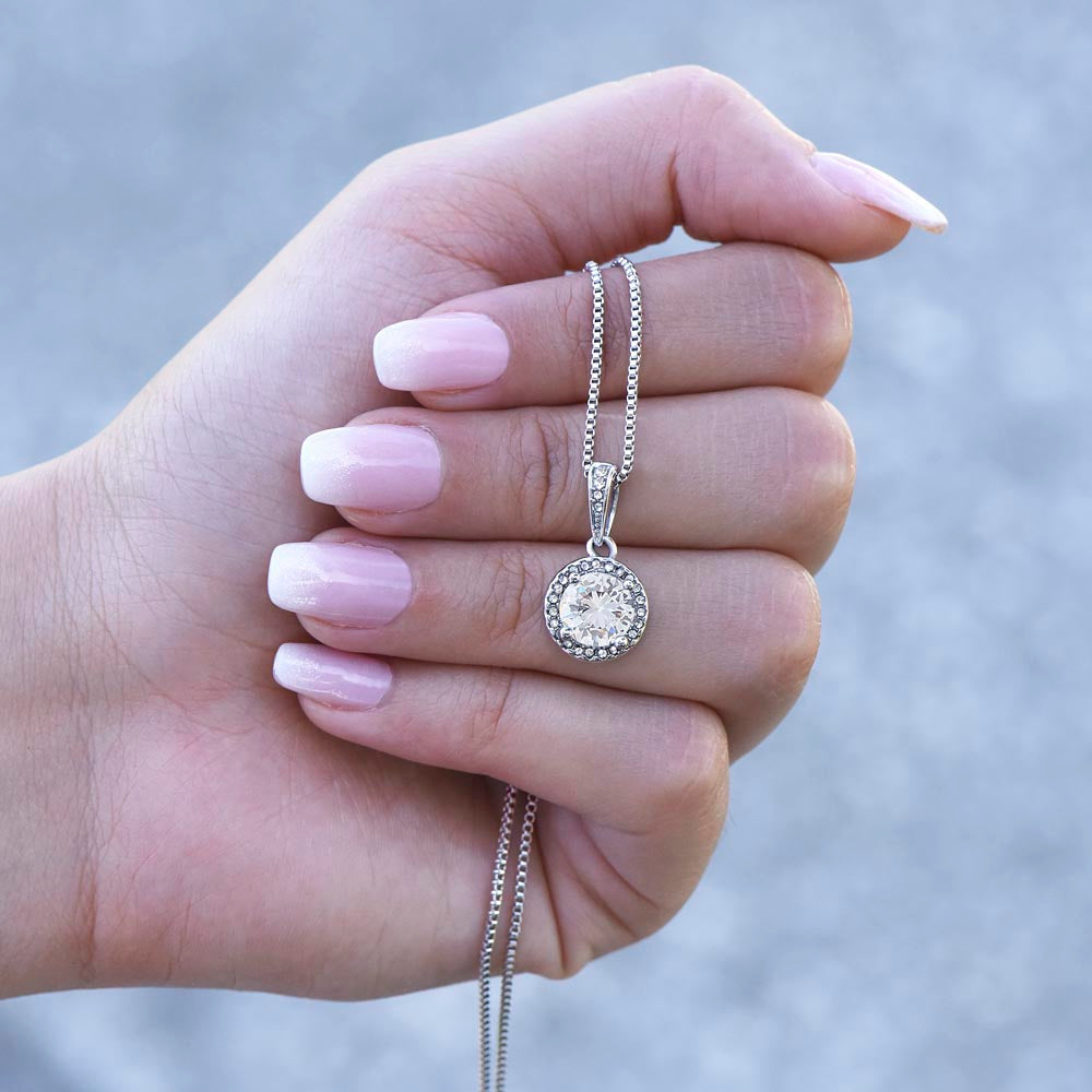 To My Love Merry Christmas Eternal Hope Necklace