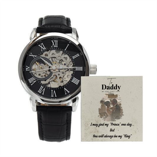 To Daddy Watch Gift For Father From The Daughter