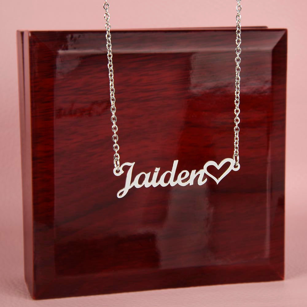 To My Daughter , My sweet Ladybug Personalised Name Necklace