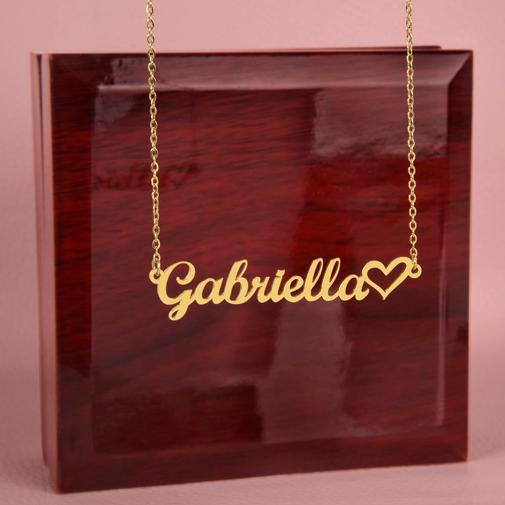 To My Daughter , My sweet Ladybug Personalised Name Necklace