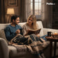 "Just Us, Just This Moment" Collection Heirloom Woven Blanket, Dancing Couple