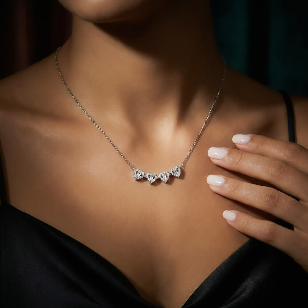 Bonus Mom Clover Necklace Gift For Step Mother