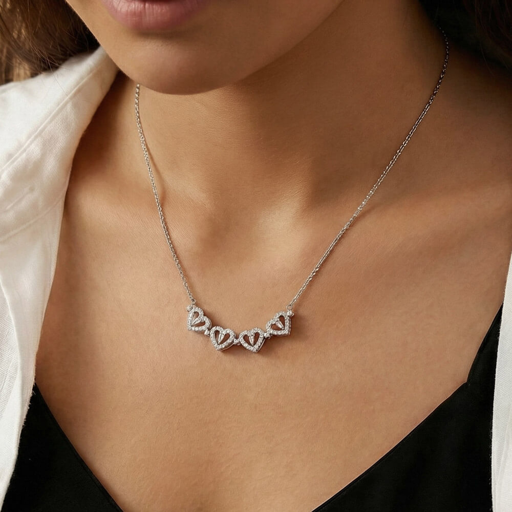 Bonus Mom Clover Necklace Gift For Step Mother