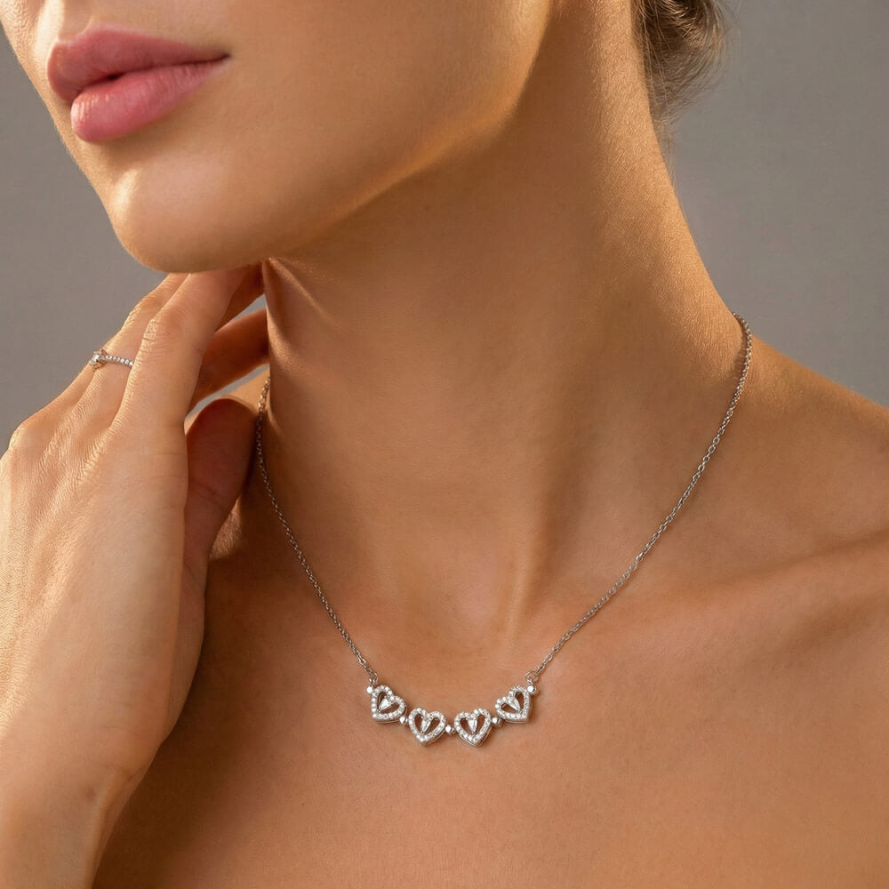 Bonus Mom Clover Necklace Gift For Step Mother
