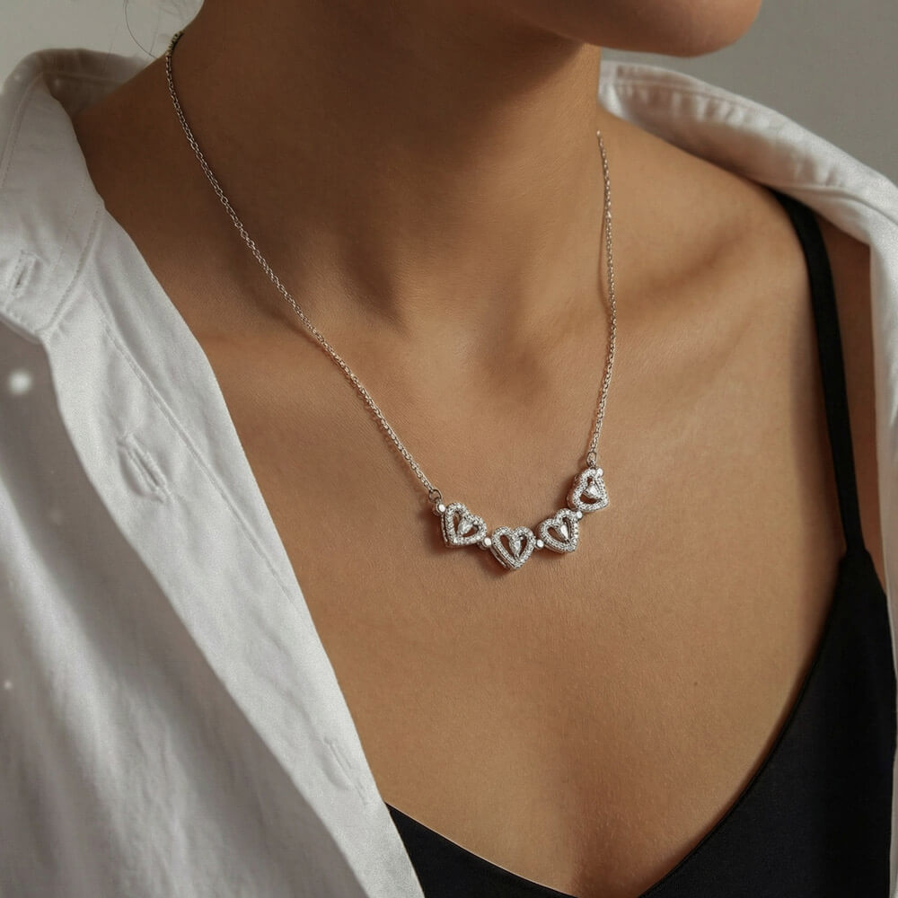 Bonus Mom Clover Necklace Gift For Step Mother