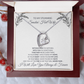 Forever Love Necklace - Heart Pendant Necklace With Cubic Zirconia Sparkling Crystal Pendant