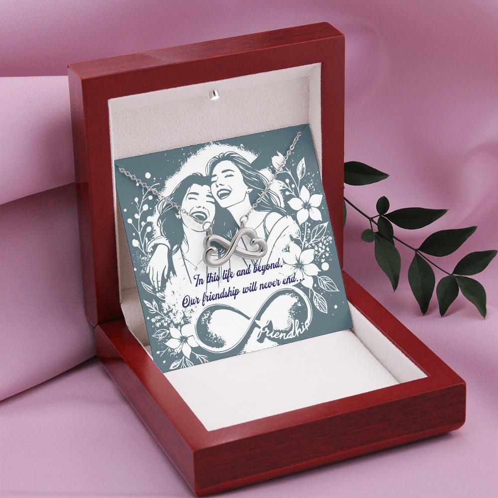 Endless Love Necklace Forever Friendship Gift For Best Friend
