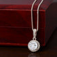 To My Love Merry Christmas Eternal Hope Necklace