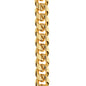 Cuban Link Chain - Mens Gold Necklace Adjustable 14K Gold Chain Gift For Dad