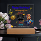 Trump Celebrating Dad's  Birthday With "The Best Dad Ever" Award Acrylic Led Lamp