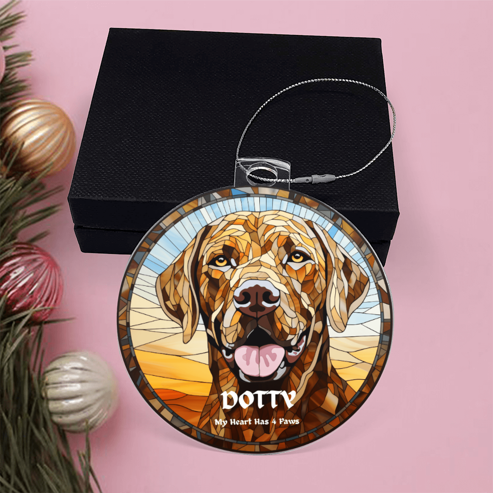 Customised Labrador Retriever Acrylic ORnament