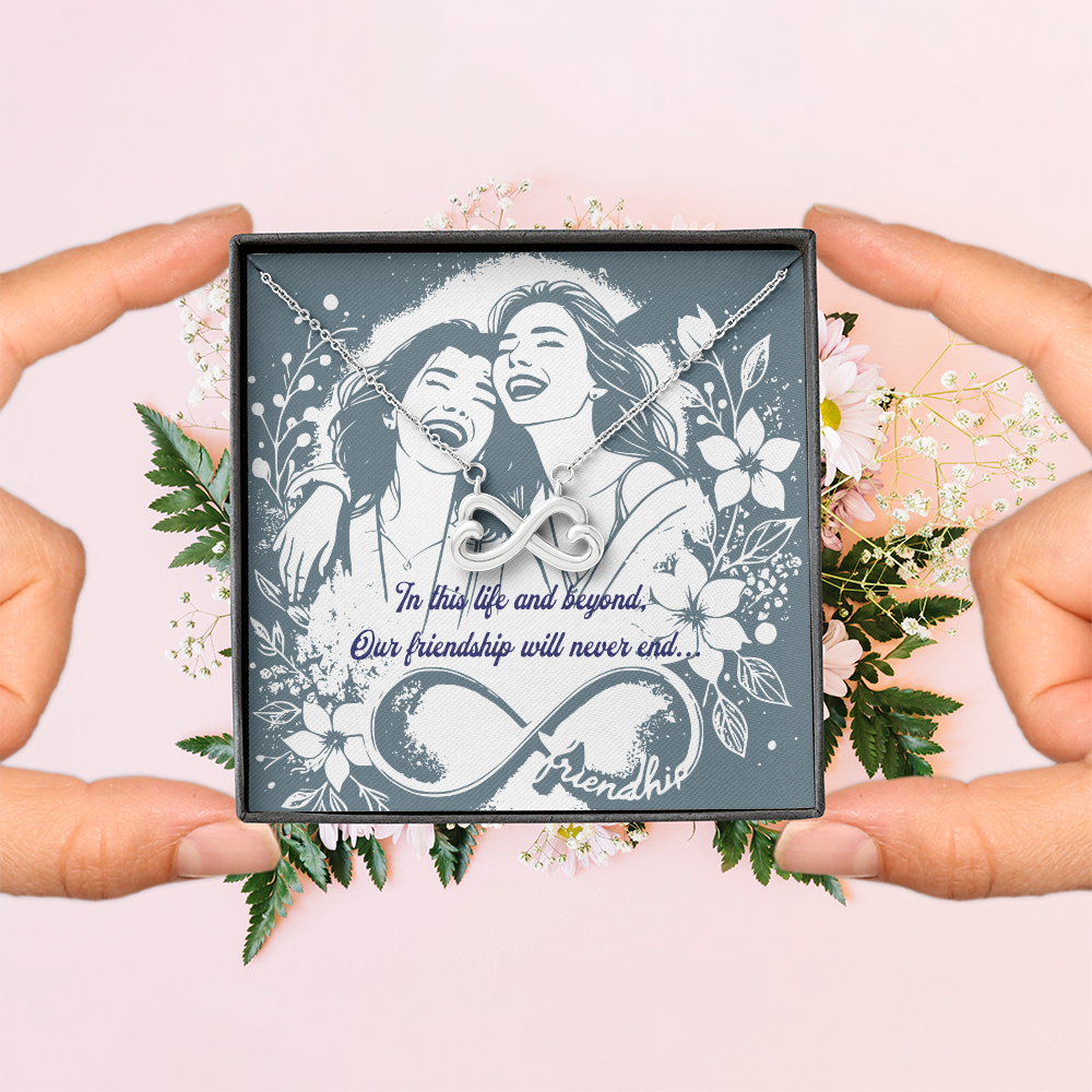 Endless Love Necklace Forever Friendship Gift For Best Friend