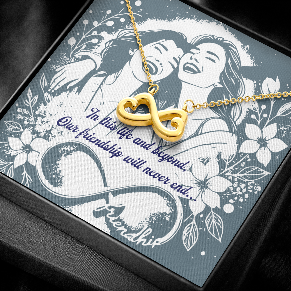 Endless Love Necklace Forever Friendship Gift For Best Friend