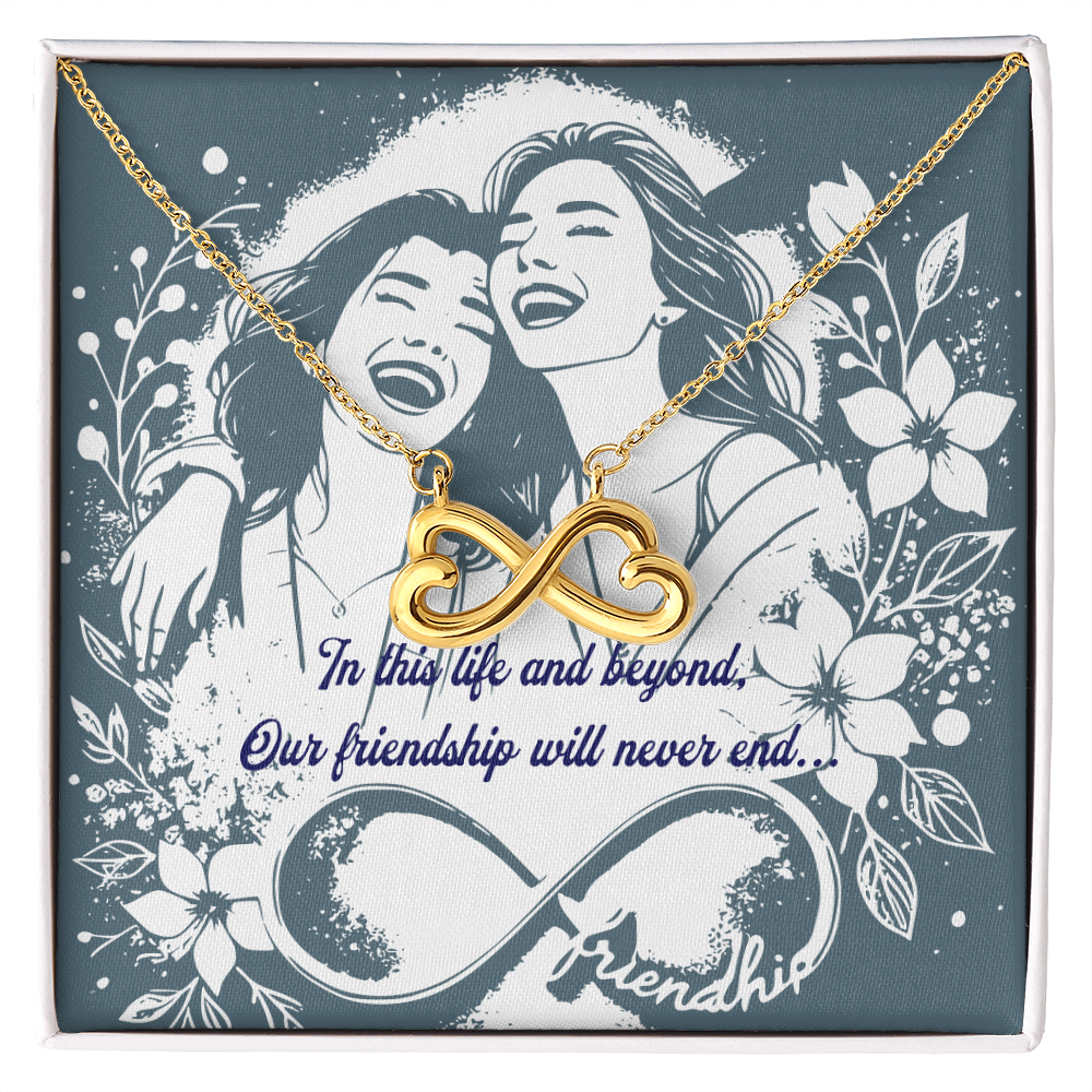 Endless Love Necklace Forever Friendship Gift For Best Friend