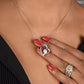 To My Daughter Heart Shaped Forever Love Necklace