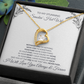 Forever Love Necklace - Heart Pendant Necklace With Cubic Zirconia Sparkling Crystal Pendant