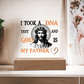 "God Is My Father" Acrylic Lamp