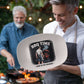 BBQ Time, Dad Is In Charge Service Plate