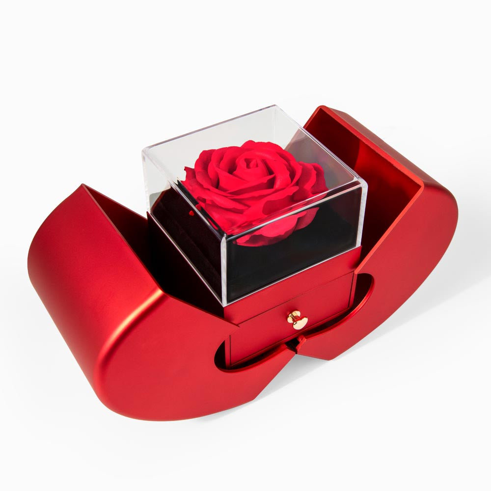 To My Wife Rose & Love Knot Gift Set