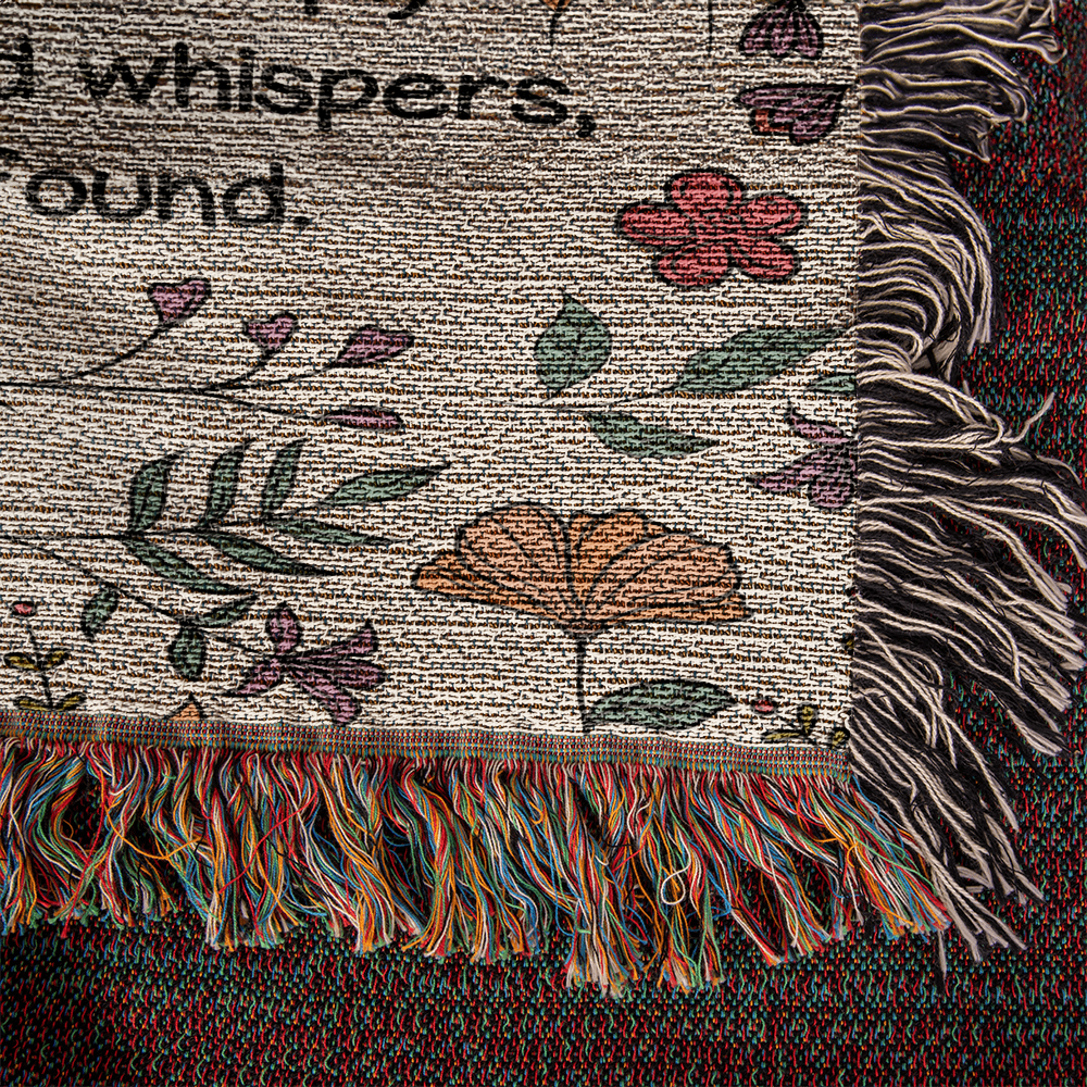 Purrfect Love Woven Blanket, Gift for Cat Moms on Mother's Day, Birthdaysor Just Because...