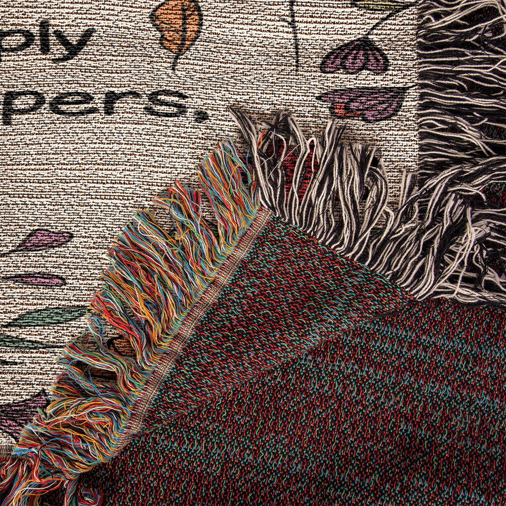 Purrfect Love Woven Blanket, Gift for Cat Moms on Mother's Day, Birthdaysor Just Because...