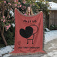 Just Us Just That Chemistry Woven Blanket Valentine's Day Gift Birthday Present