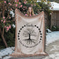 Family Roots, Celtic Tree Woven Blanket