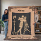 "Just Us, Just This Moment" Collection Heirloom Woven Blanket, Dancing Couple