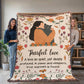 Purrfect Love Woven Blanket, Gift for Cat Moms on Mother's Day, Birthdaysor Just Because...